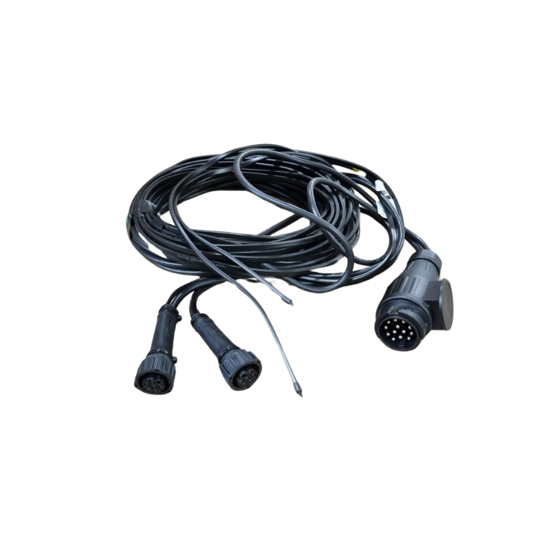 Kabelboom 8,0m. / 6,0m. / 13-polig / 7-PIN's AMP