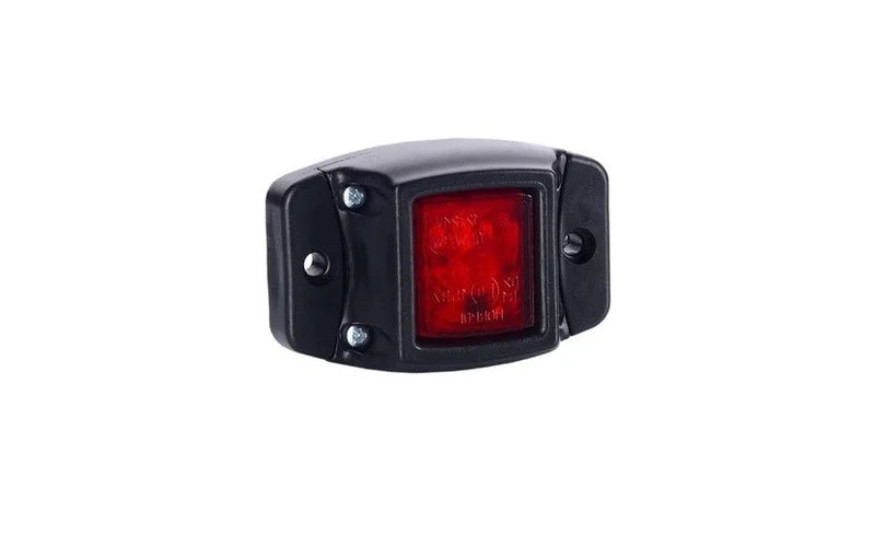 LED markeringslicht rood | 12-24v | 50cm. kabel | MV-4100R