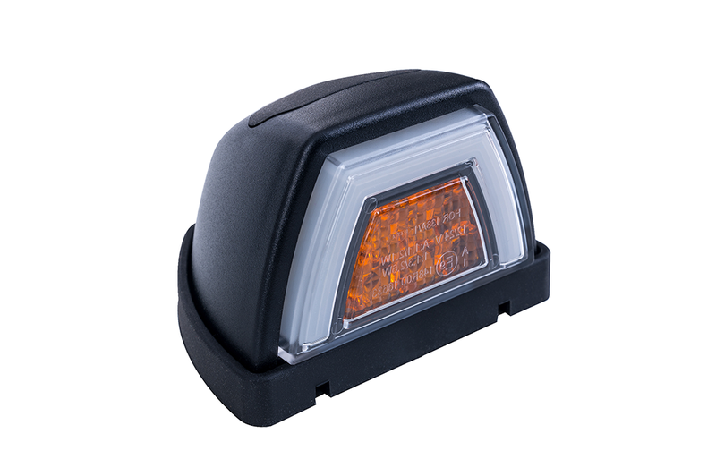 LED toplamp neon wit incl. knipperlicht 12-24v, 50cm kabel