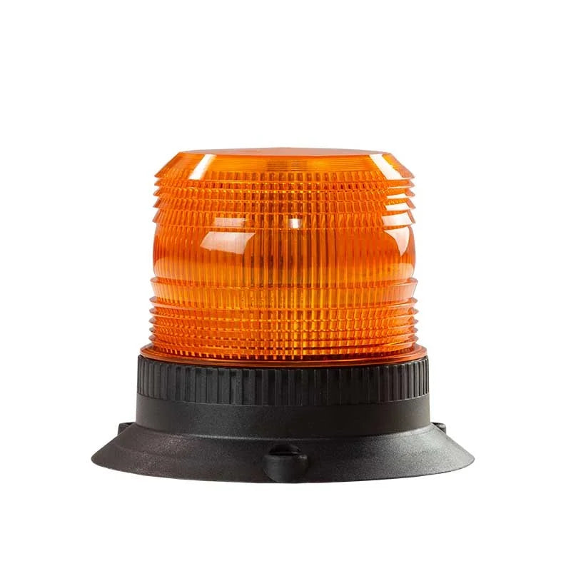 LED zwaailamp amber | 12-24v | 3-bouts montage ECCOLED | R65 | EB5014A