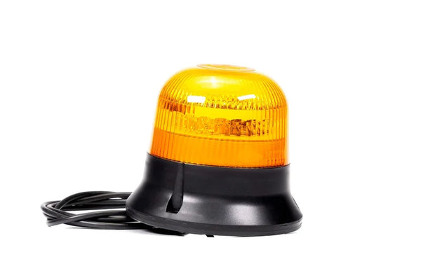 R65 LED zwaailamp, roterend, 3-bouts, 12-24V 1,5m kabel | S10ZL503