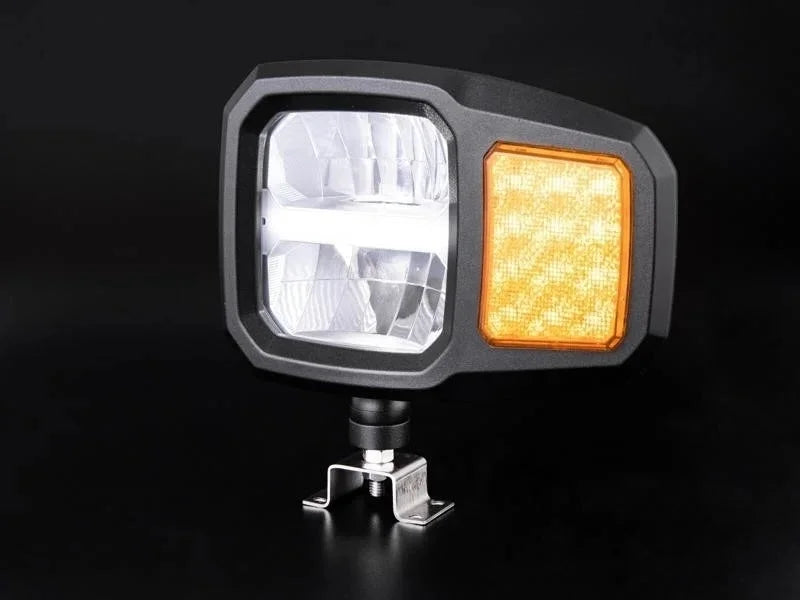 LED koplamp rechts, 10-30v, 6-PIN DT-connector, NON-Heated lens | HL-102NHDT6