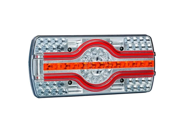 Rechts | LED achterlicht | neon | kentekenverlichting | 12-36v | 50cm. kabel | VC-3652