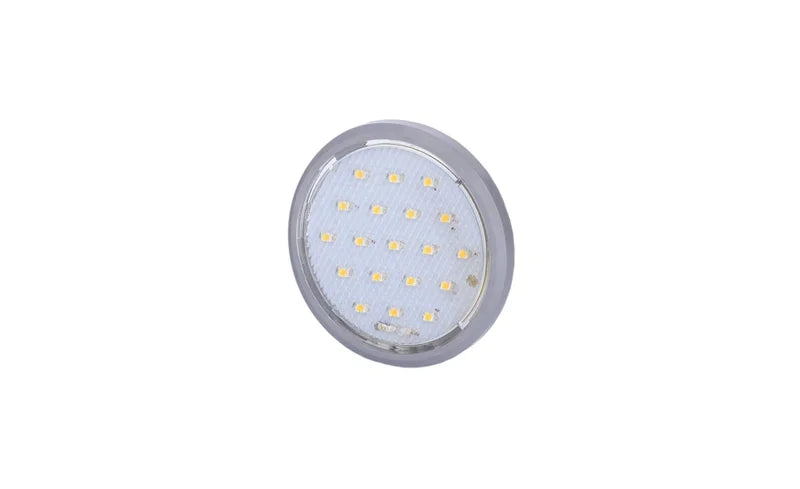 LED interieurlamp 85lm - 5000K - 24v - Chrome | BG-2110W-24V