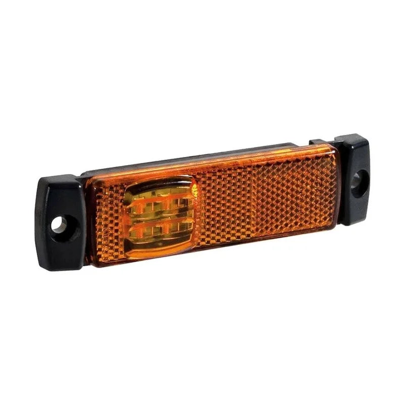 LED markeringslicht amber | 12-36v | 5m. kabel | M10MV-190A 5M
