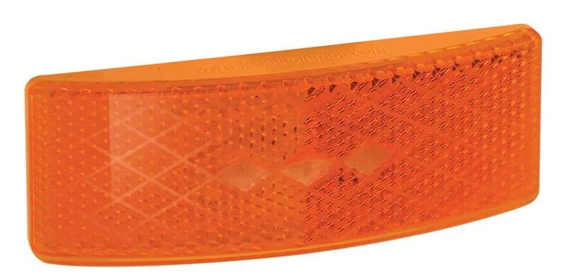 LED markeringslicht amber | 12-24v | 35cm. kabel | EU38AM
