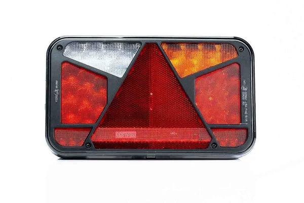 Rechts | LED achterlicht met kentekenlicht Canbusproof | 12v | 7-functies 6-PIN | VC-4512B6CAN