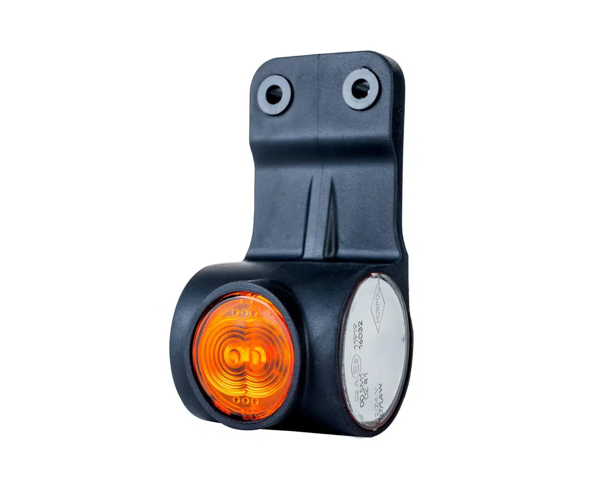 LED breedtelamp rechts neon rood-wit-amber 12-24v 60cm kabel
