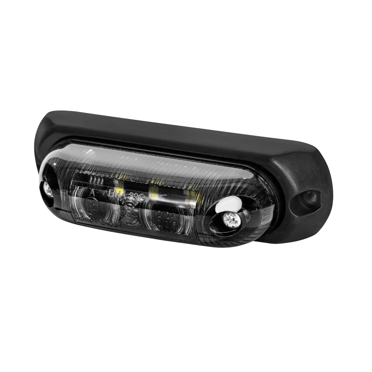 LED dark markeringslicht wit incl. beugel 12-24v 50cm kabel