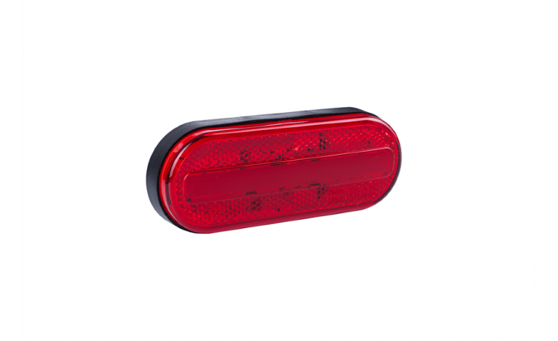 LED markeringslicht rood | 12-24v | 50cm. kabel | MV-5000R