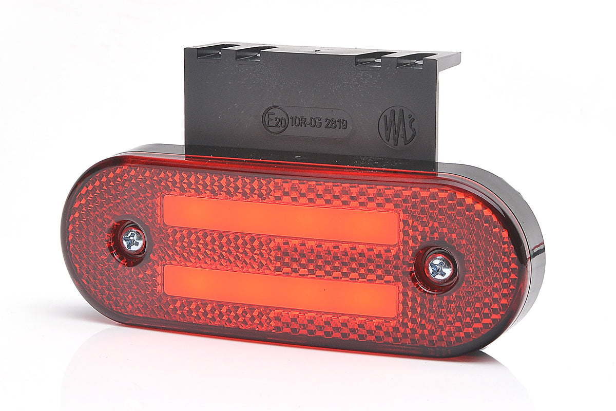 LED ADR markeerlicht rood 12-24v 22cm kabel