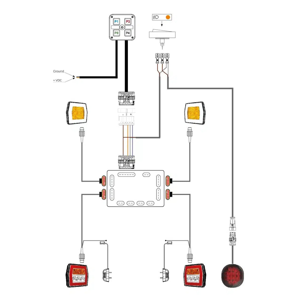 Minigraver mistlamp uitbreidingsset - PS-250-ML-KIT