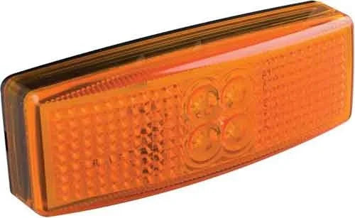 LED markeringslicht amber | 12-24v | 20cm. kabel | 1490AM