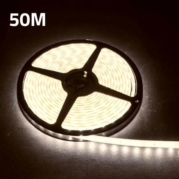 LED strip 50m rol / 24v / 1200lm per meter / 4000K / IP68