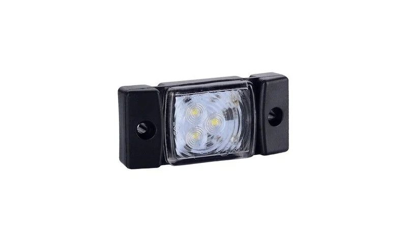 LED markeringslicht wit | 12-24v | 50cm. kabel | MV-4140W