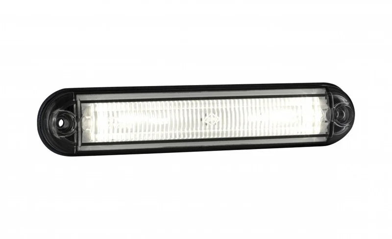 LED markeringslicht wit | 12-24v | 50cm. kabel | MV-2100W
