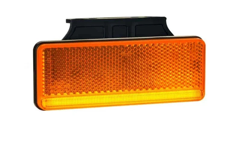 LED Zij-markeringslicht met knipperlichtfunctie 12-24V 0,5m kabel | MZK-3250HA