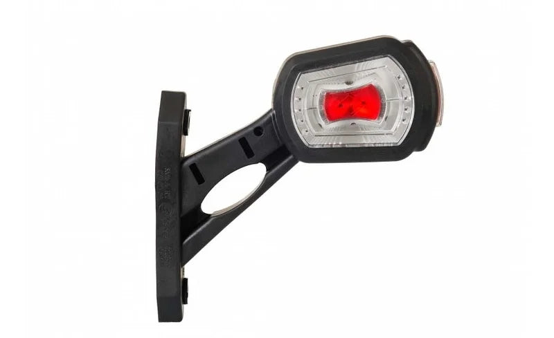 LED Breedtelamp rechts rood-wit-amber 12-24v 50cm kabel | MB-2732RWA