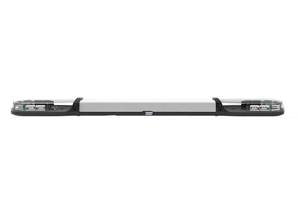 LED flitsbalk amber | 13 serie | ECE-R65 amber | transparant | wit midden | 1500mm | 16 LE | 13-01016-E