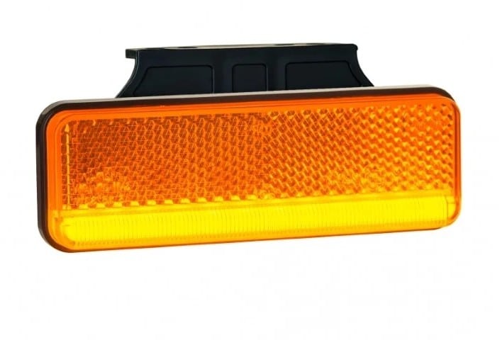 LED Zij-markeringslicht met knipperlichtfunctie | 12-24v | 0,5m kabel | MZK-3250A