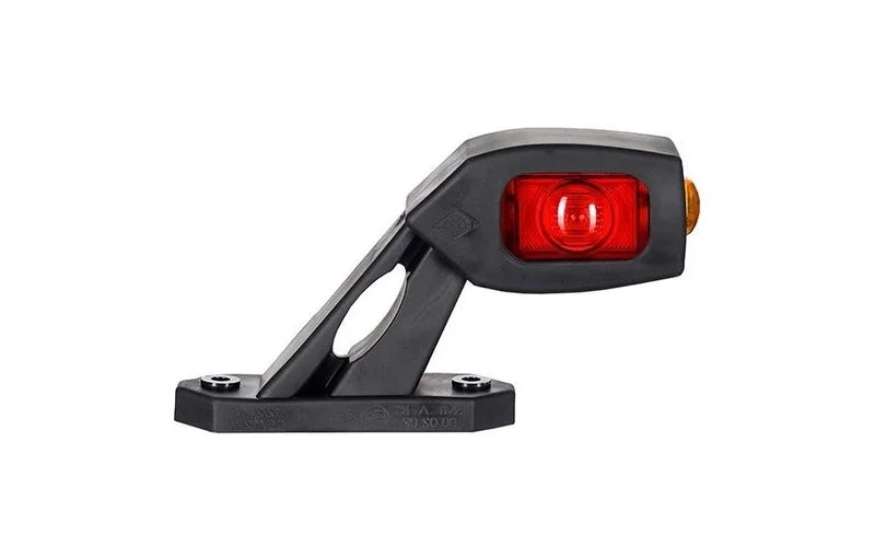 LED breedtelamp compact rood-wit 12-24v 50cm kabel | MB-3662RWA