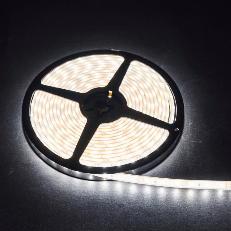 LED strip op rol 5m. | 12v | 1200 lumen per meter | 6000K | IP68 | BLS-5060W12V