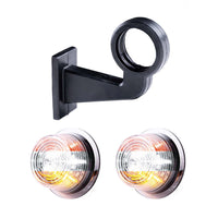LED breedtelamp set 12-24v | multicolour | 165mm paal