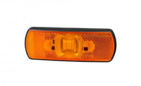 LED markeringslicht neon amber | 12-24v | 50cm. kabel | MV-3300A