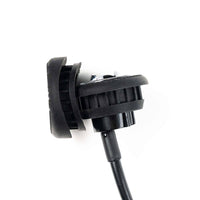 LED markeerlicht wit met R65 flitser 12-24v 200cm kabel