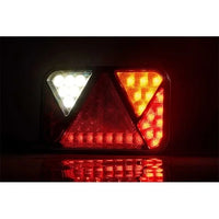 Rechts | LED achterlicht met achteruitrijlicht | 12v | 5-PIN | VC-2712B5