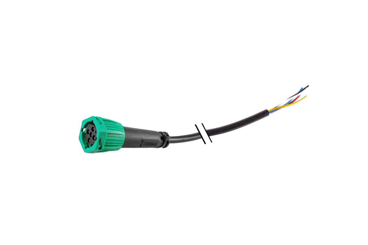 Rechts | 5-PIN bajonet aansluiting | met 200cm. kabel | V10AC-202B5