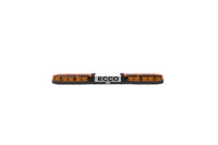 LED flitsbalk amber | 13 serie | ECE-R65 amber | wit midden | 1000mm | 24 LE | 13-01001-E