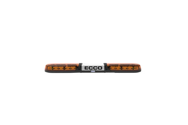 LED flitsbalk amber | 13 serie | ECE-R65 amber | wit midden | 1000mm | 24 LE | 13-01001-E