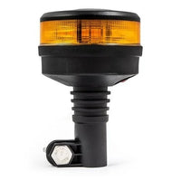 LED Zwaailamp | amber met amber lens | R65 | 12-24v | DIN-voet | S07ZL602AA