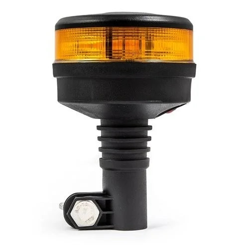 LED Zwaailamp | amber met amber lens | R65 | 12-24v | DIN-voet | S07ZL602AA