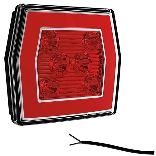 LED mistlicht met achterlicht | 12-36v | 100cm. kabel | V10C2-760
