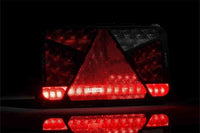 Rechts | LED achterlicht met kentekenlicht Canbusproof | 12v | 7-functies 6-PIN | VC-4512B6CAN