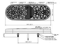 LED achterlicht | 12-24v | 50cm. kabel | L78.00.LDV