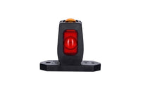 LED breedtelamp compact rood-wit-amber 12-24v 50cm kabel | MB-3600RWA