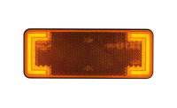 LED Zij-markeringslicht met knipperlichtfunctie | 12-24v | 0,5m kabel | MZK-3100A