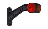 Rechts | LED breedtelamp rood-wit-amber | 12-24v | 50cm. kabel | MB-4792RWA