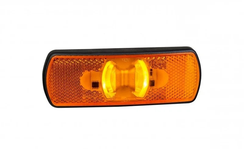 LED markeringslicht neon amber | 12-24v | 50cm. kabel | MV-3300A