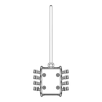 Junctionbox 16x uitgang | 15m kabel | 1 x 2,5mm2 + 9 x 1mm2
