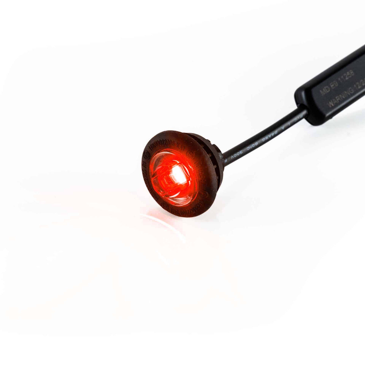 LED markeerlicht rood 12-24v 25cm kabel