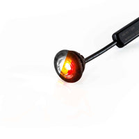 LED markeerlicht rood/wit/amber 12-24v 200cm kabel