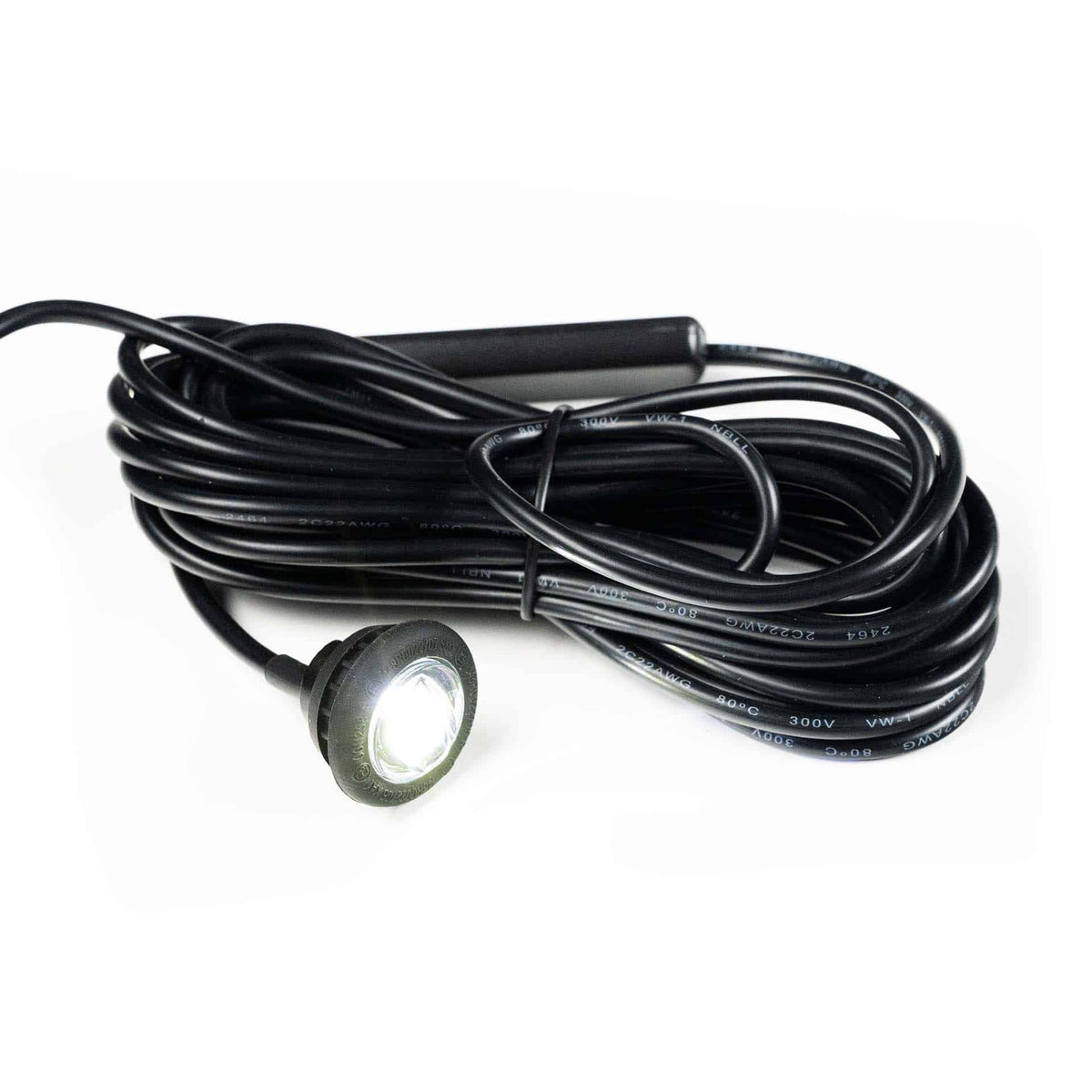 LED markeerlicht wit 12-24v 500cm kabel