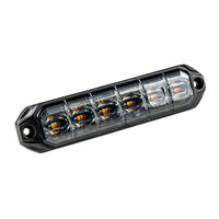 LED R65 CL2 flitser 6-LED amber 12/24v 200cm kabel