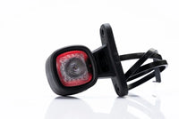 LED breedtelamp compact | 12-24v | IP69K | rood-wit | MB-2550RW