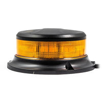 LED Zwaailamp amber met amber lens | 12-24v | 3-bouts | R65 | S07ZL601AA