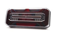 LED ADR achterlicht Black links | 12-24v | 2m. kabel